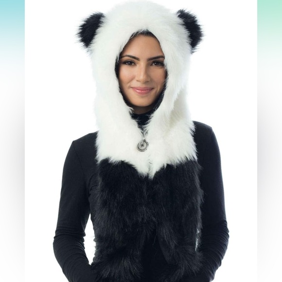 🐼 Panda 3 in 1 scarf hat and mittens! 🐼 - Picture 8 of 8